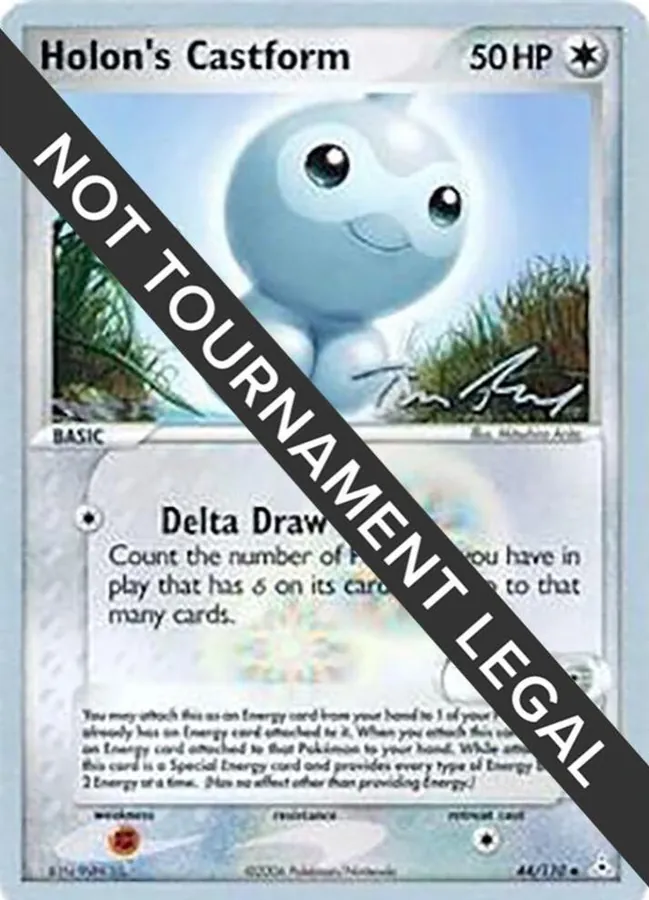 World Championships 2007 Holon's Castform [Tom-Roos] Pokémon card